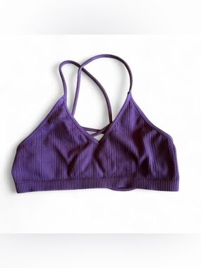 Free People purple bra